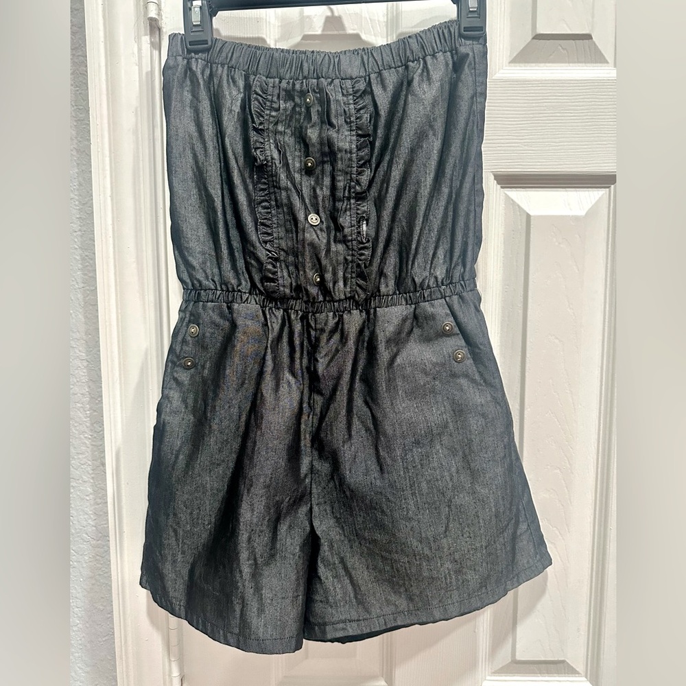 Strapless Romper Size: Small